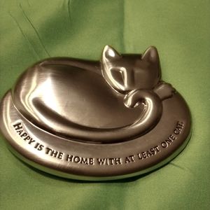 Papper weight silver Cat